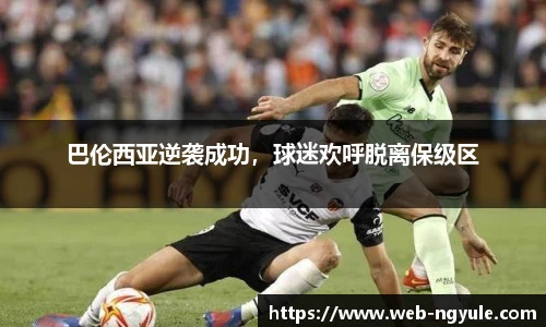 巴伦西亚逆袭成功，球迷欢呼脱离保级区